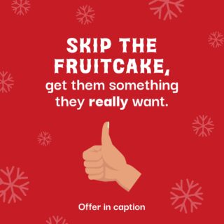 We know fruitcake isn't everyone's cup of tea 🍵, but a little self-care is always in season. Give the gift of glam and enjoy a $100 BONUS with $300 gift card purchase.
Call 757.253.7674 for shopping help, or buy online with the link in bio. Offer ends 12/30/24.
