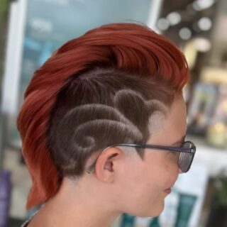 Beautiful art by stylist, @by_bunni @poshsalonwbg